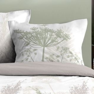 Housse De Couette 240x220 Greta + 2 Taies Coton 57 Fils
