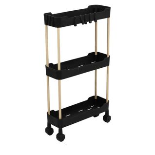 Desserte à Roulettes 3 Niveaux Pour Espaces Étroits