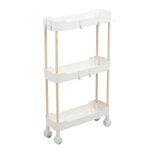 Desserte à Roulettes 3 Niveaux Pour Espaces Étroits