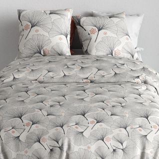 Housse De Couette 240x220 + 2 Taies En Coton 57 Fils