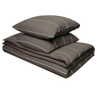 Housse De Couette 240x220 + 2 Taies Flanelle 100% Coton