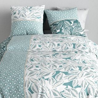 Housse De Couette 260x240 + 2 Taies En Coton 57 Fils