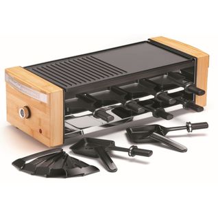 Appareil à Raclette 8 Personnes 1200w - Kc.woodlux8