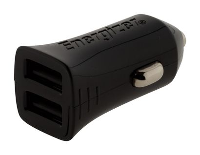 Chargeur Allume Cigare 2 Prises USB 2,4a + Câble Micro USB - Energizer