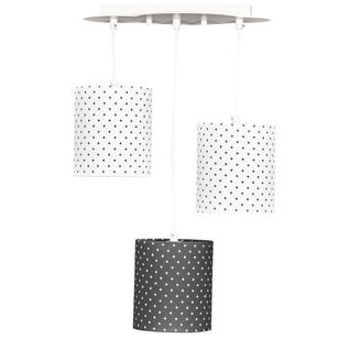 Suspension Lumineuse En Coton Blanc