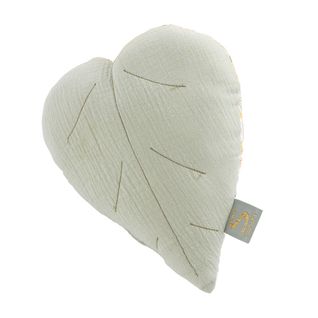 Coussin Déco 26x23cm En Coton Vert Tilleul