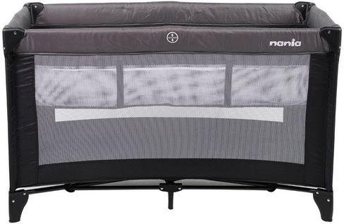 Lit Parapluie Bébé Soda Version 2 Niveaux - Lit De Voyage Avec 2 Hauteurs - Facile à Plier - 15kg M