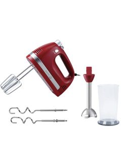Set Batteur Avec Pied Blender Rouge Fg1819