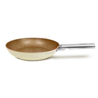 Poêle En Aluminium Forgé 20 Cm Crème  Am9845