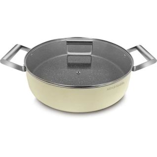 Faitout - Am6523 - 24 Cm Avec Couvercle - Aluminium Forgé - Tous Feux Dont Induction + Four