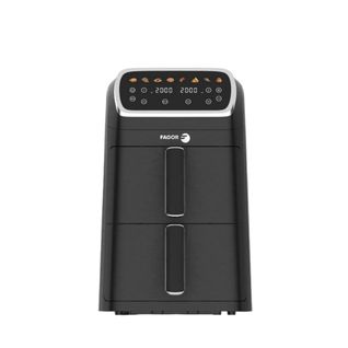 Friteuse à Air Chaud Air Fryer Double Panier 8l 2600w Noir  Fg7503