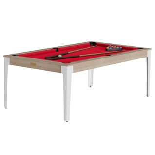 Billard American Elan Chene- Tapis Rouge