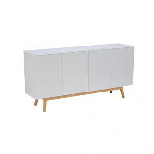 Bahut Home 4 Portes 2 Tiroirs / Blanc