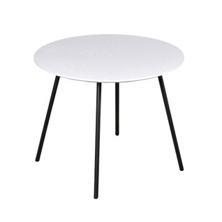 Table Basse Lyra Diamètre 55cm / Décor Chêne Blanc