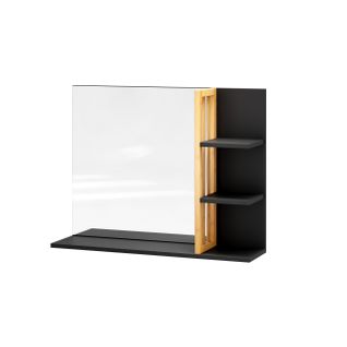 Miroir de salle de bain BRS43C - 63x5x48.5 cm – Bois Clair