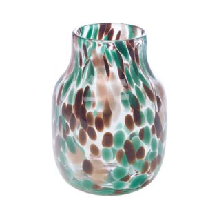 Vase Izak Vert 22 Cm En Verre