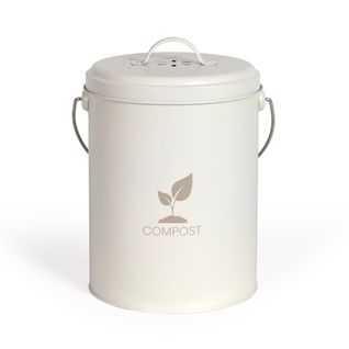 Seau à Compost De Cuisine Crème 6l - Mes154c