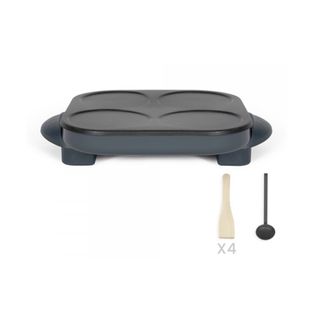 Crêpière 1500w 4x12cm Gris - Doc266g