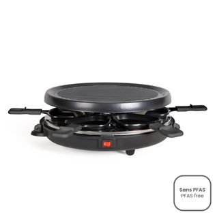 Appareil à Raclette 6 Personnes 800w + Grill - On1020n