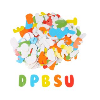 Lot De Gommettes "alphabet" Multicolore