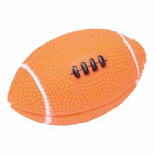Jouet Pour Chien "balle De Rugby" 11cm Orange
