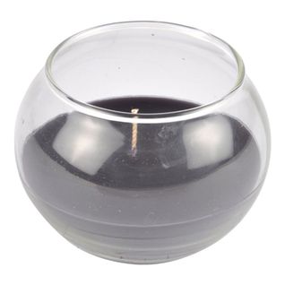 Bougie Boule En Verre "essentiel" 8cm Bois De Cèdre