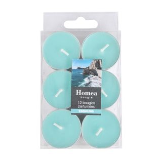 Lot De 12 Bougies Chauffe-plat "essentiel" 3,5cm Embruns