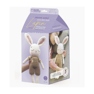 Kit De Crochet Amigurumi Mon Ami Lapin - Créez Des Doudous Uniques