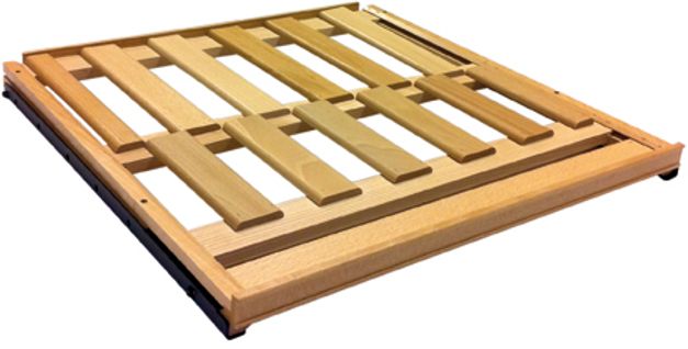 Clayette Cave à Vin en Bois pour 12 Bouteilles - Aohu1