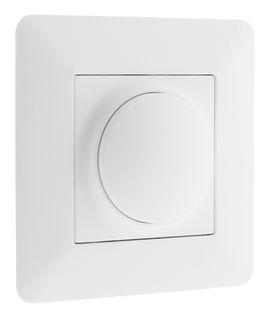 Variateur Rotatif Compatible LED - Blanc - Artezo