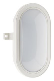 Hublot Ovale LED 5,5w 450lm 4000k Ip44 - Blanc - Zenitech