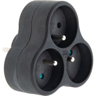 Triplite Recyclée Éco-conçue - 3x16a - Noir - Zenitech
