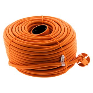 Prolongateur Sans Terre 16a Ho5vv-f 2x1,5mm² 50m - Orange - Zenitech