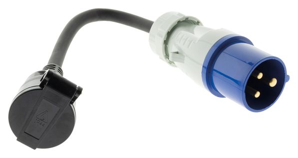Adaptateur Caravane Femelle 16a En Mâle Cee17 - Zenitech