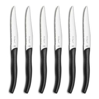 Sky - Bloc 6 Couteaux Steak Noir