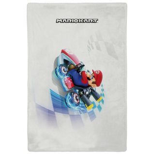 Plaid Mariokart Super Mario 110x130 Cm - 100% Polyester