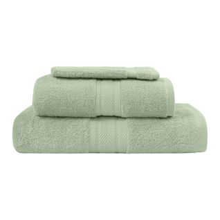 Ensemble De Bain 3 Pièces (1 Drap De Bain + 1 Serviette De Toilette + 1 Gant)   Luxury