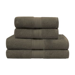 Ensemble De Bain 4 Pièces (2 Draps De Bain + 2 Serviettes De Toilette)   Luxury