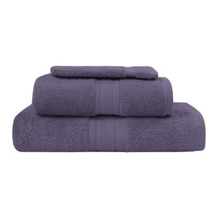 Ensemble De Bain 3 Pièces (1 Drap De Bain + 1 Serviette De Toilette + 1 Gant)   Luxury