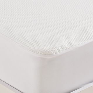 Protège Matelas Imperméable En Bambou/polyester Bonnet 30 Cm  120x190 Cm Sensair