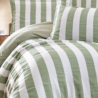 Parure Housse De Couette Gaze De Coton + 2 Taies 50x70 Cm  200x200 Cm Arthur Loft