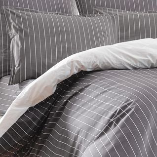 Parure Housse De Couette Percale De Coton Avec 2 Taies 50x70 Cm  240x220 Cm Tolsta