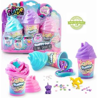 So Diy Lot De 3 Slime Shakers Fluffy Parfumés - Découvre Une Nouvelle Texture De Slime ! - Ssc 101