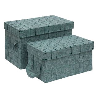 Set De 2 Paniers Lise Vert