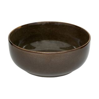 Saladier En Céramique "terre Inconnue" 22cm Marron