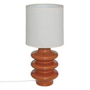 Lampe à Poser Champignon Secteur Vinus Terracotta H45,5cm