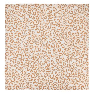 Lot De 4 Serviettes De Table "leopardi" 40x40cm Beige