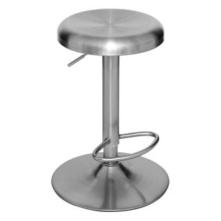 Tabouret De Bar Ilsa Ajustable Chromé