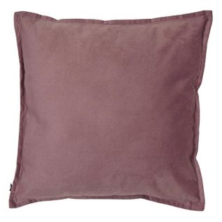 Coussin Déco Uni "lilou" 45x45cm Parme