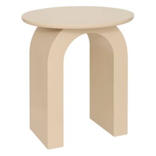 Table à Café Stoa D40 Cm Mdf Beige Atmosphera